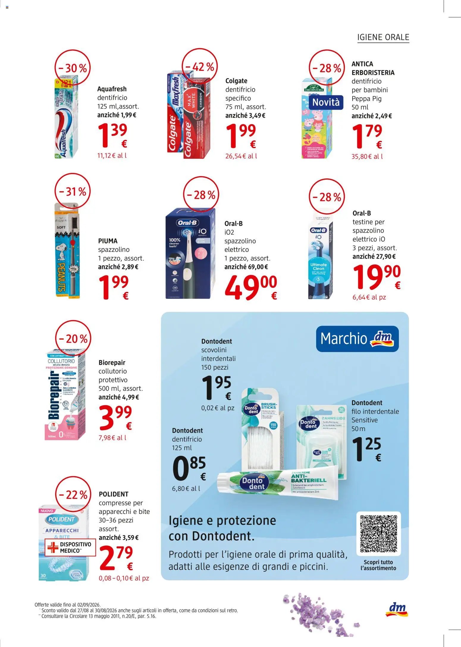 dm drogerie markt volantino Apertura Brescia