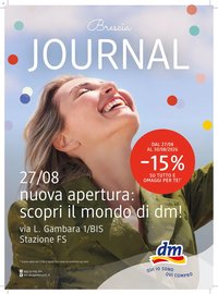 dm drogerie markt volantino Apertura Brescia