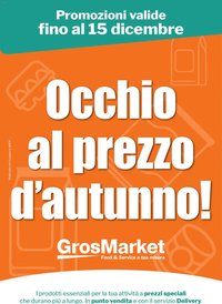 Sogegross volantino Occhio al prezzo d'autunno