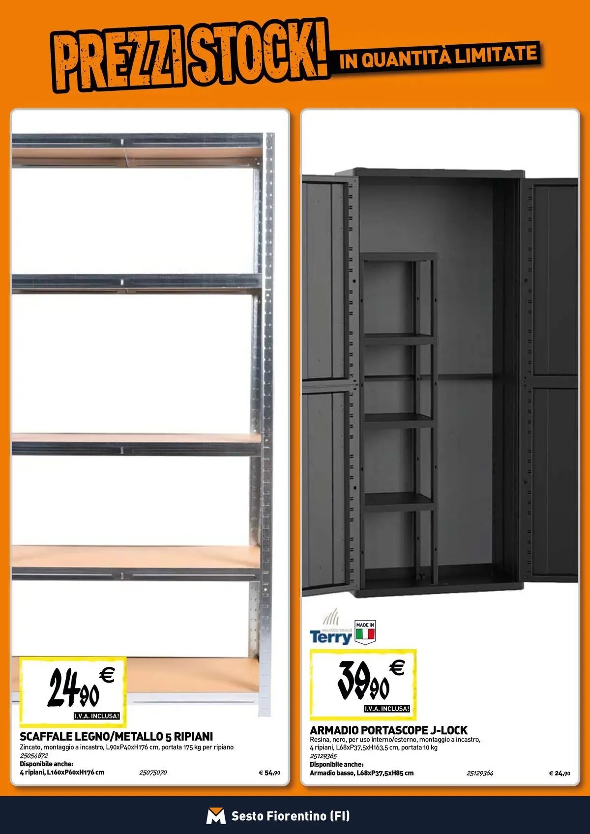 TECNOMAT - Straordinari prezzi stock!