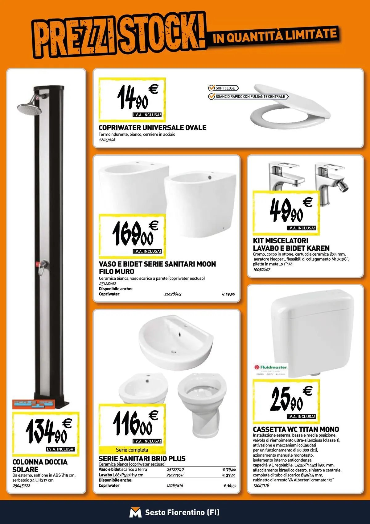 TECNOMAT - Straordinari prezzi stock!