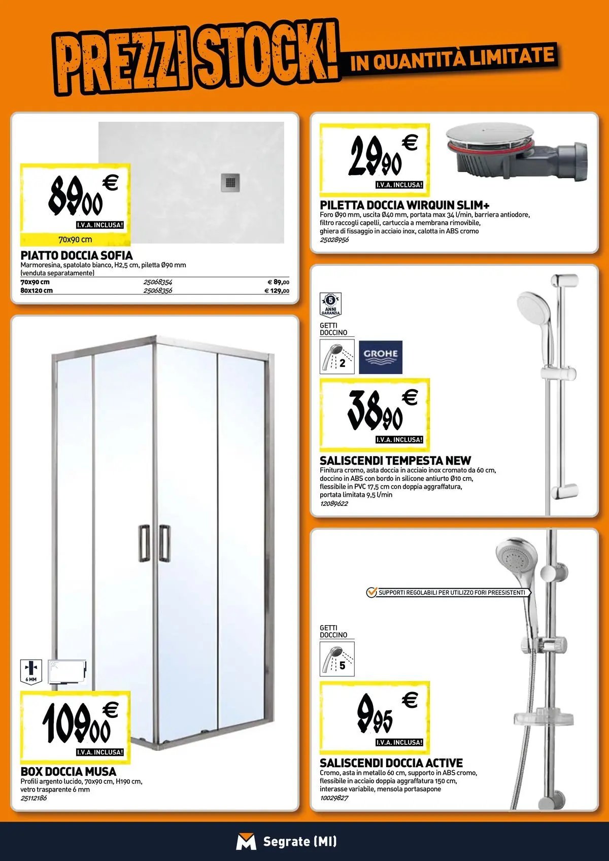 TECNOMAT - Straordinari prezzi stock!