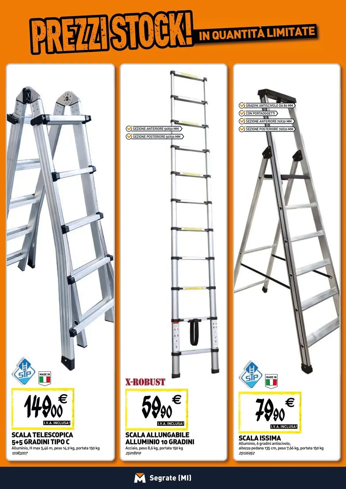 TECNOMAT - Straordinari prezzi stock!