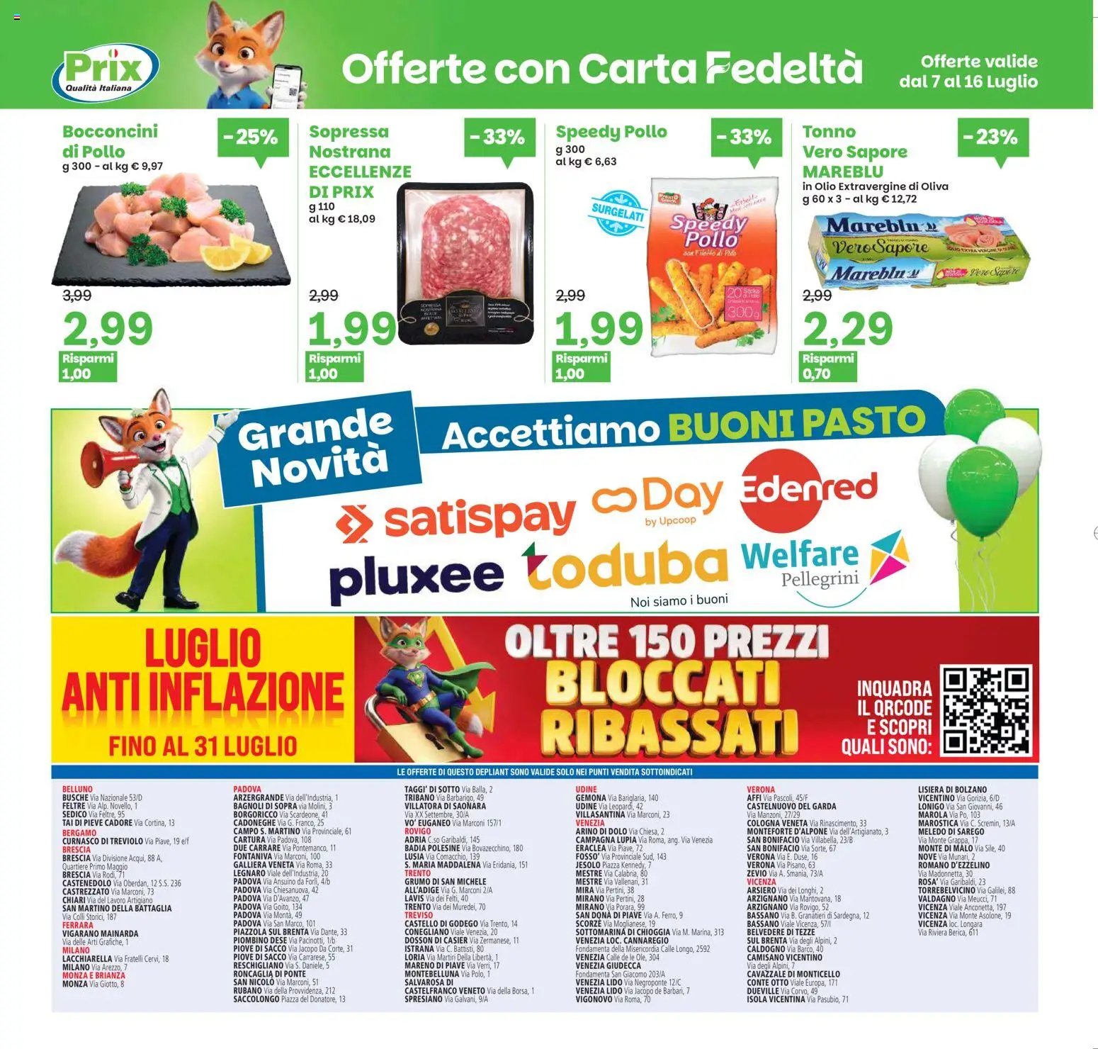 Prix volantino