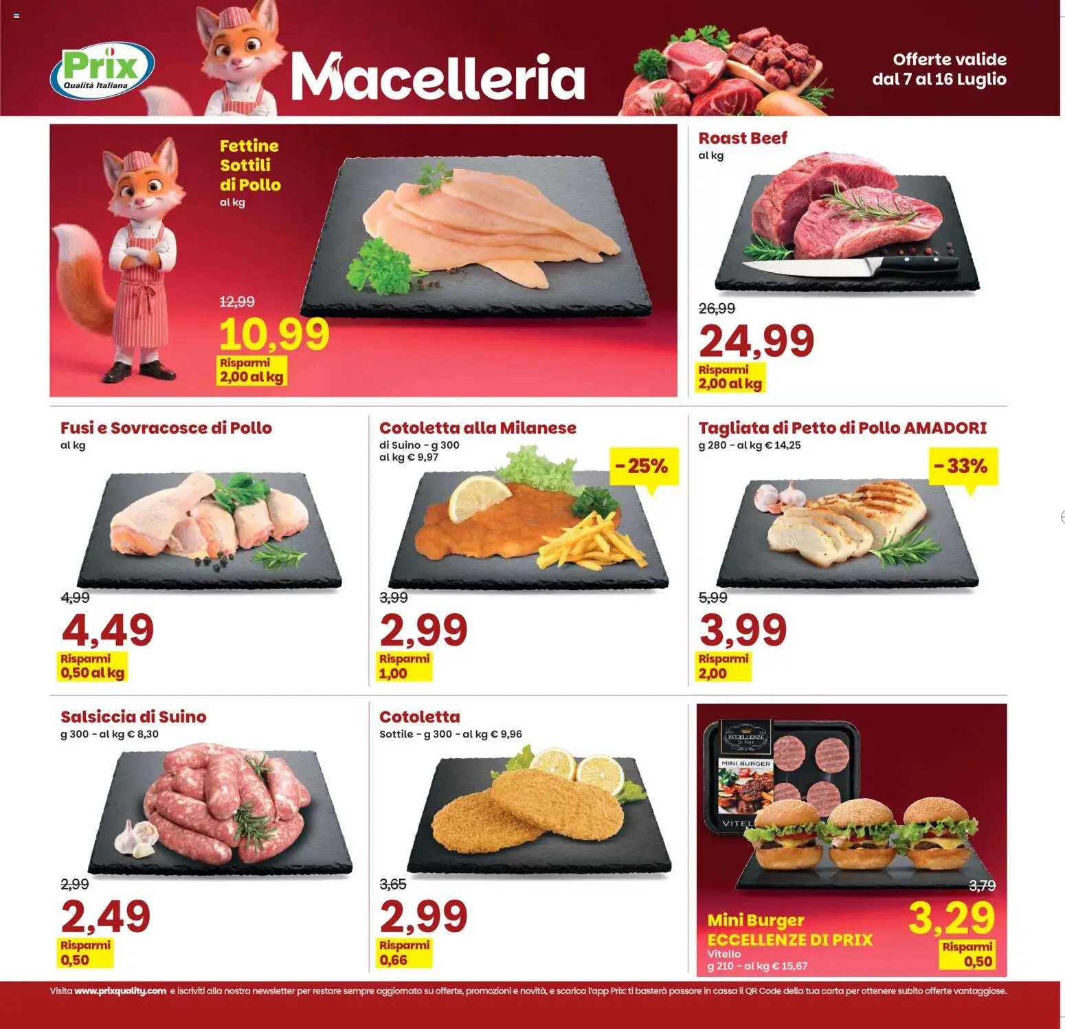 Prix volantino