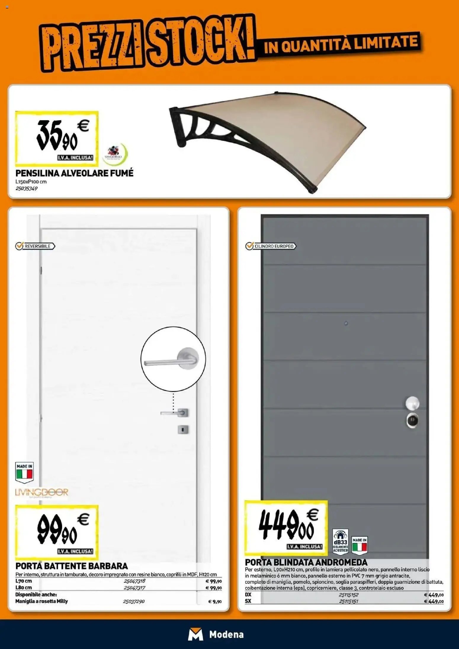 TECNOMAT - Straordinari prezzi stock!