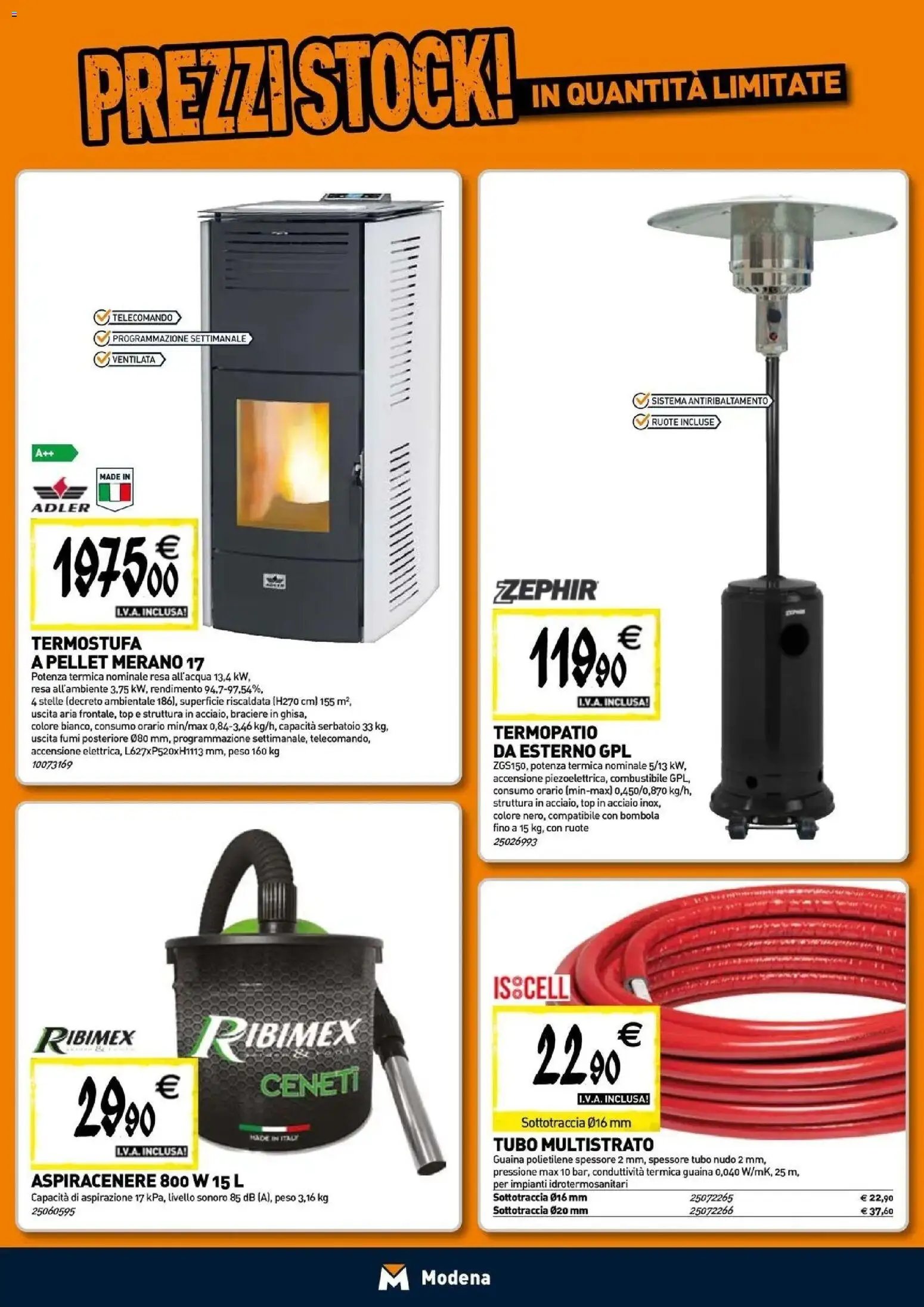 TECNOMAT - Straordinari prezzi stock!