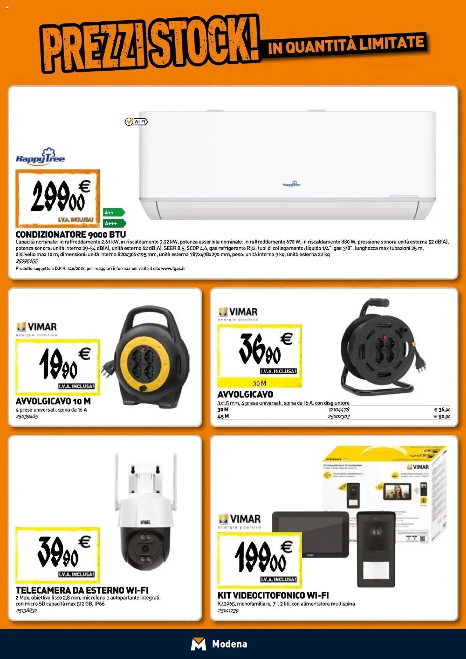 TECNOMAT - Straordinari prezzi stock!