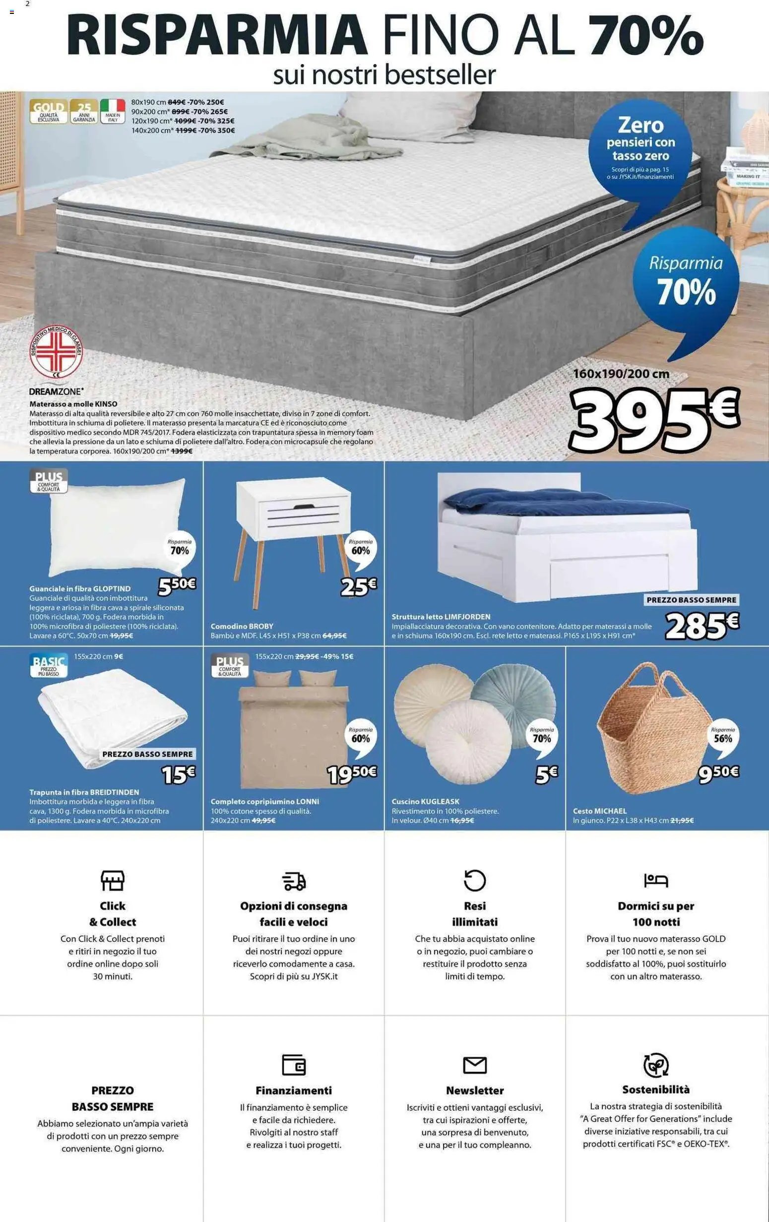 JYSK volantino Grande Apertura (2026-03-20 - 2026-03-25)