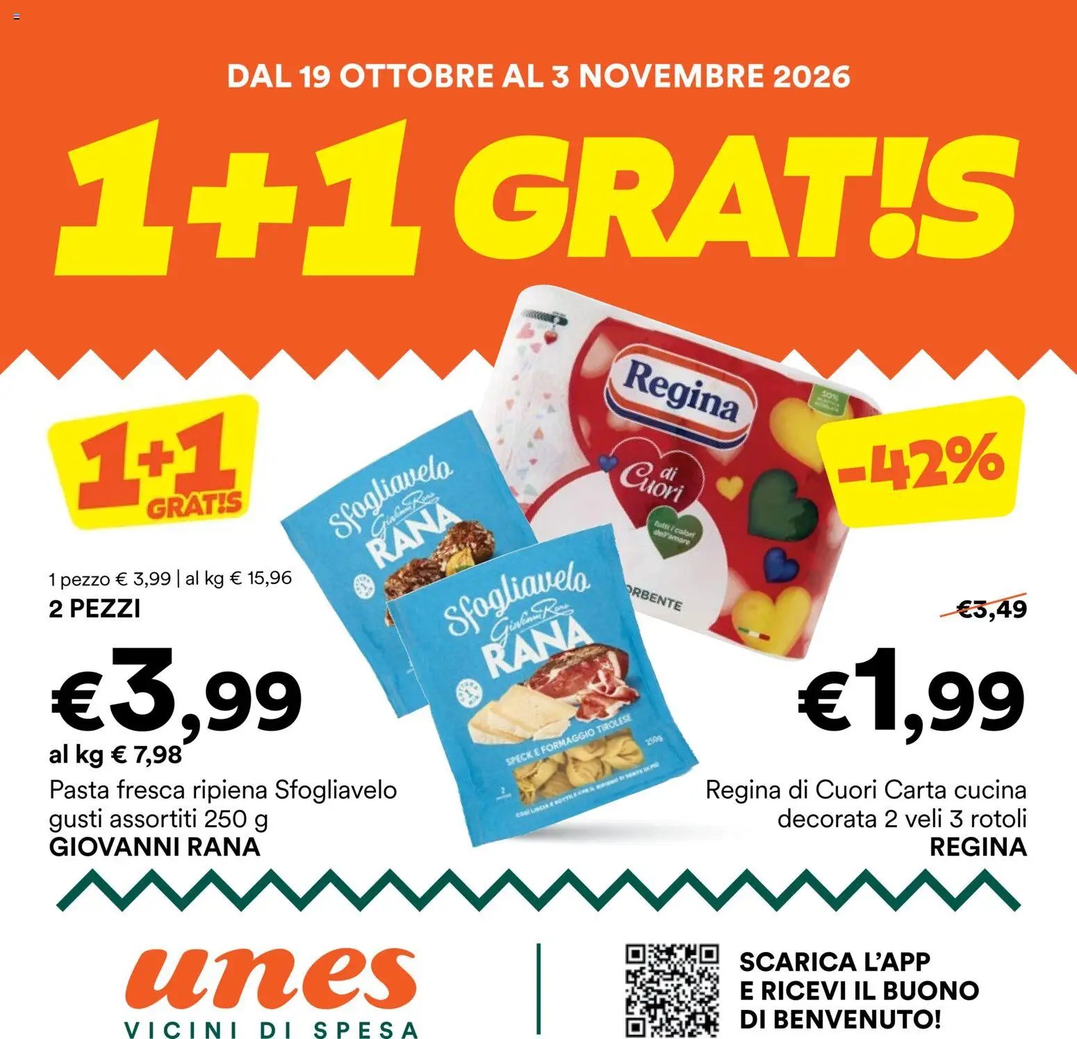 Unes volantino