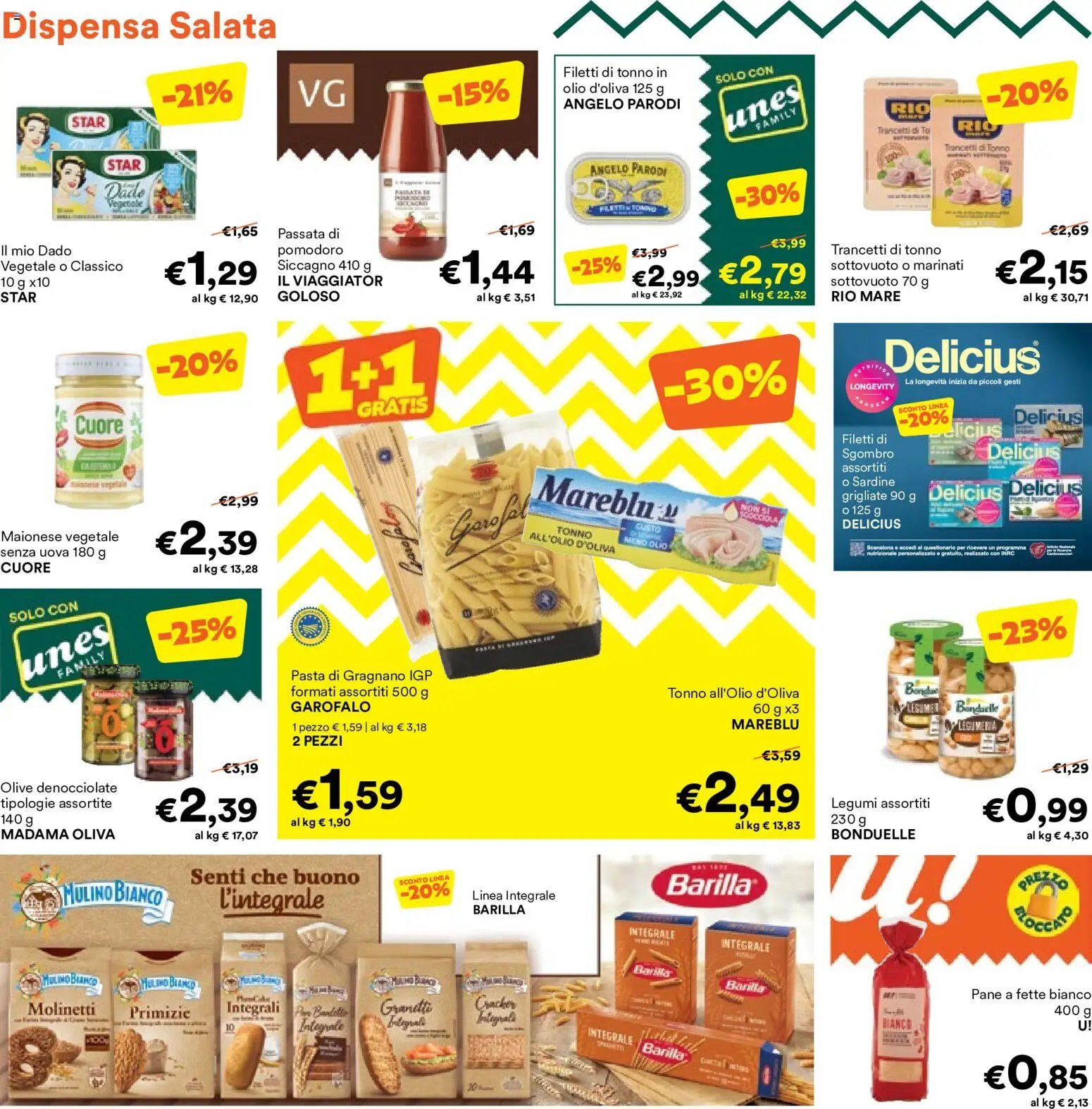 Unes volantino