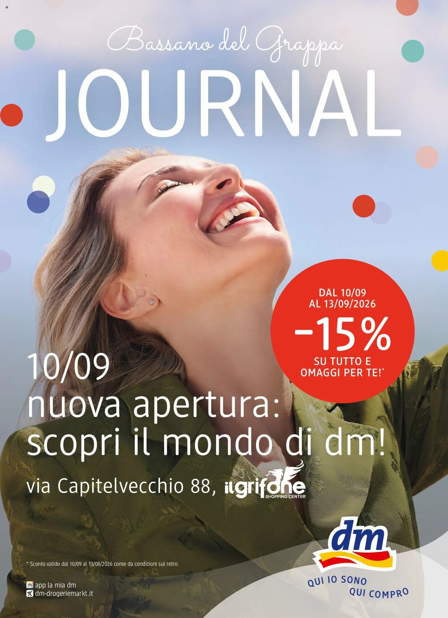 dm drogerie markt volantino Apertura Bassano del Grappa