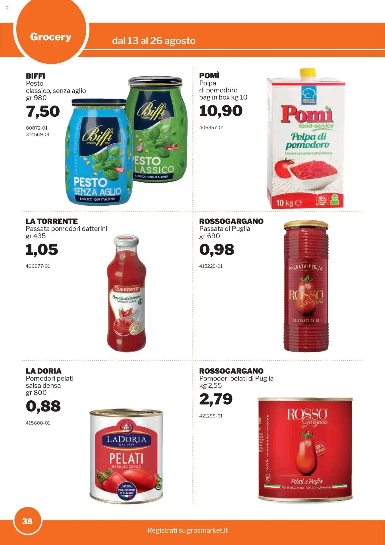 Volantino Sogegross (2025-08-13 - 2025-08-26)