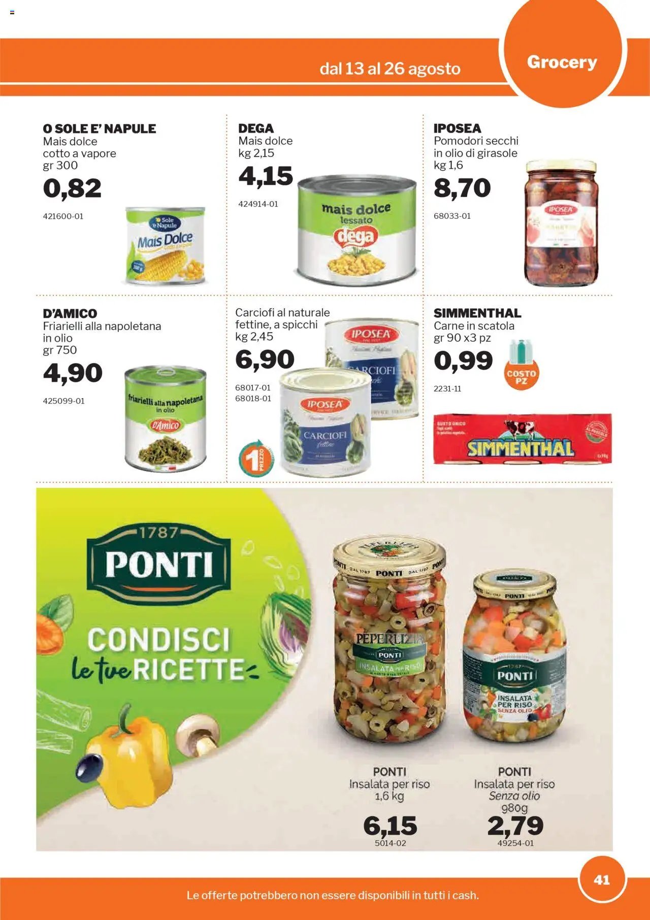 Volantino Sogegross (2025-08-13 - 2025-08-26)