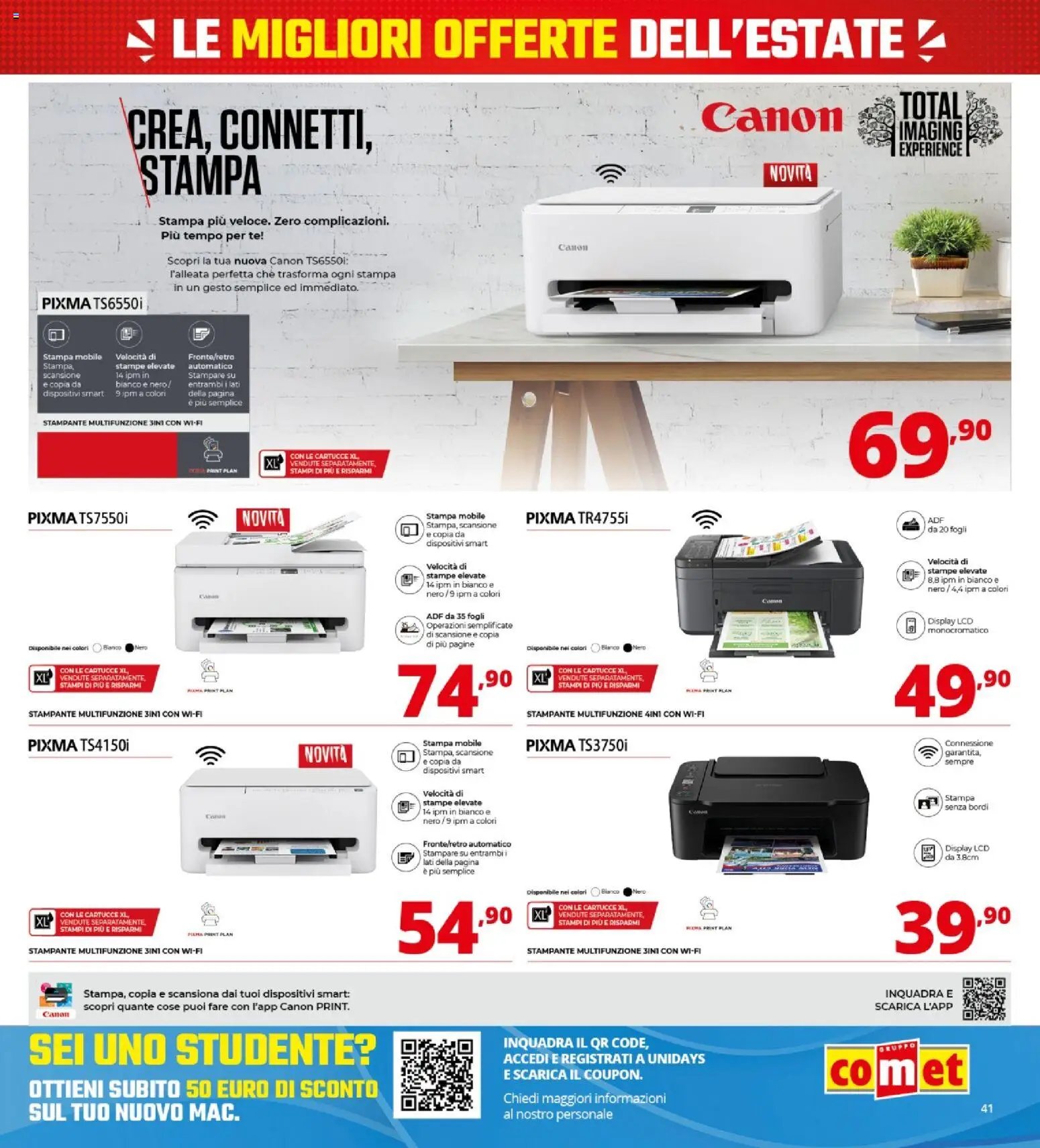 Comet volantino