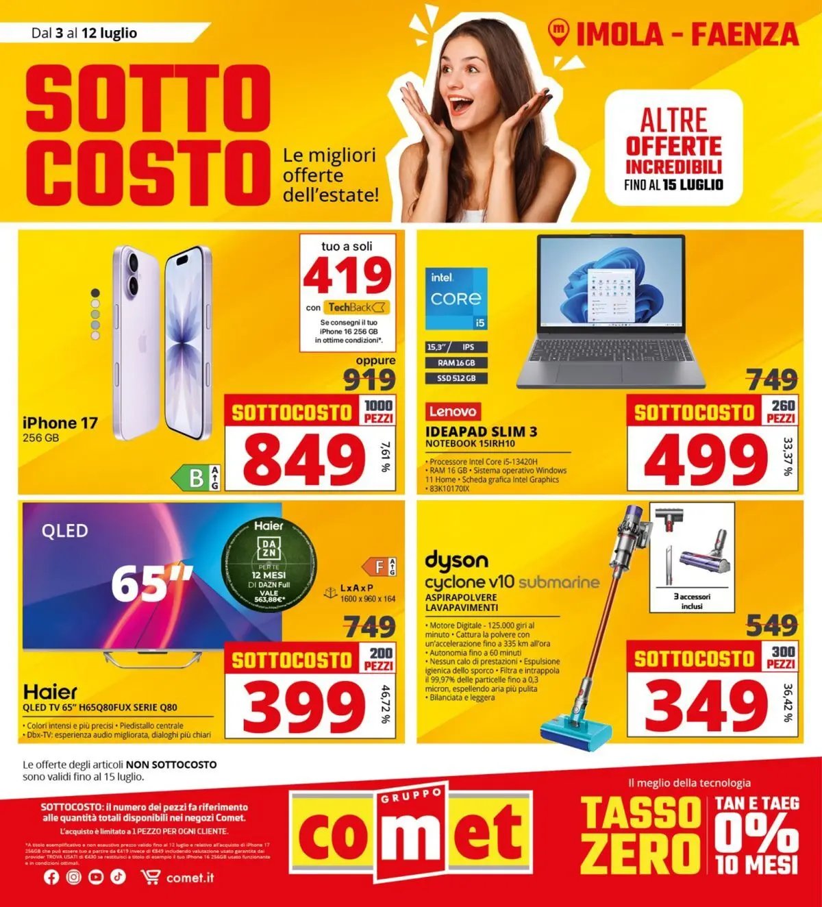 Comet - Sottocosto