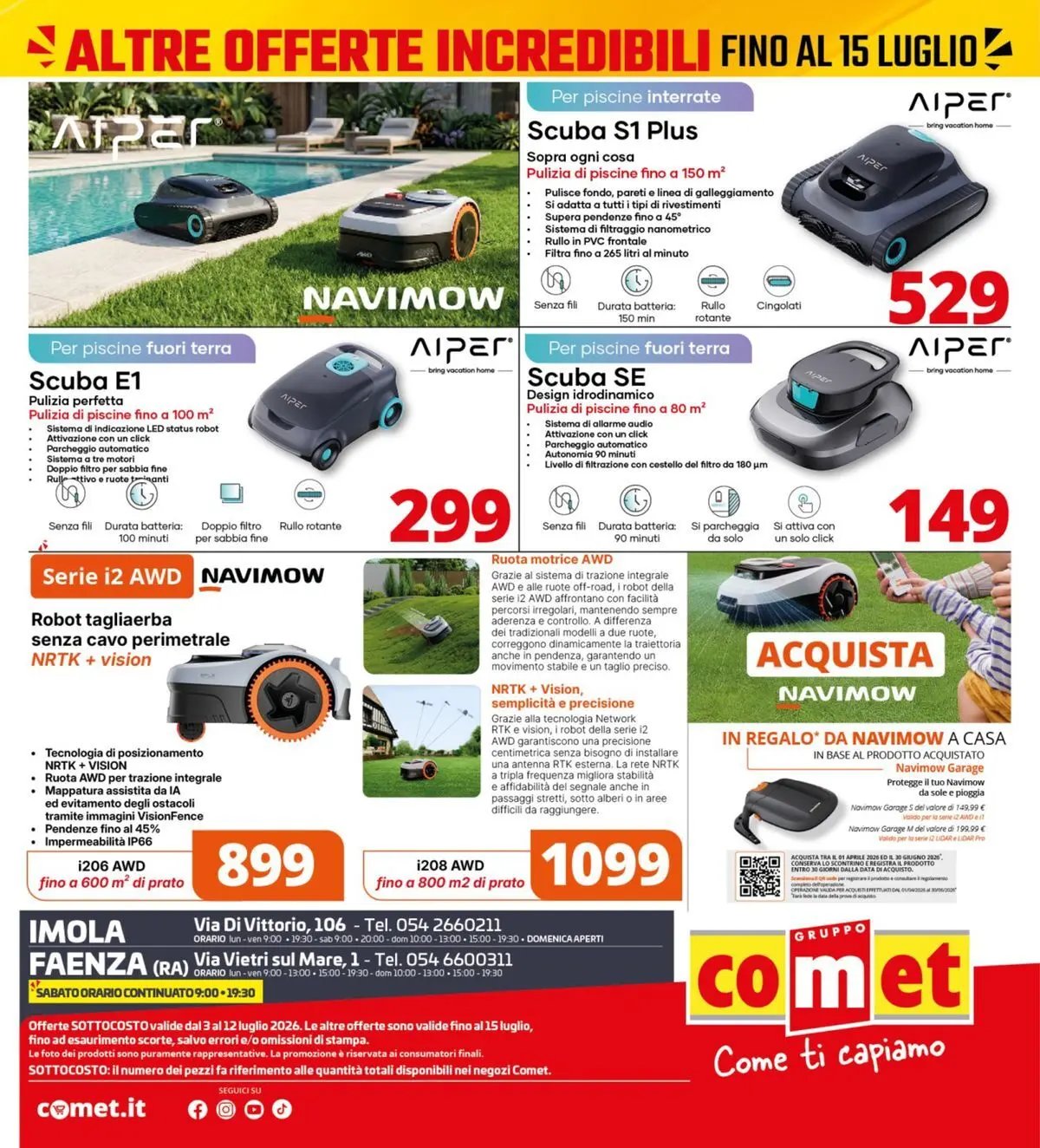 Comet - Sottocosto