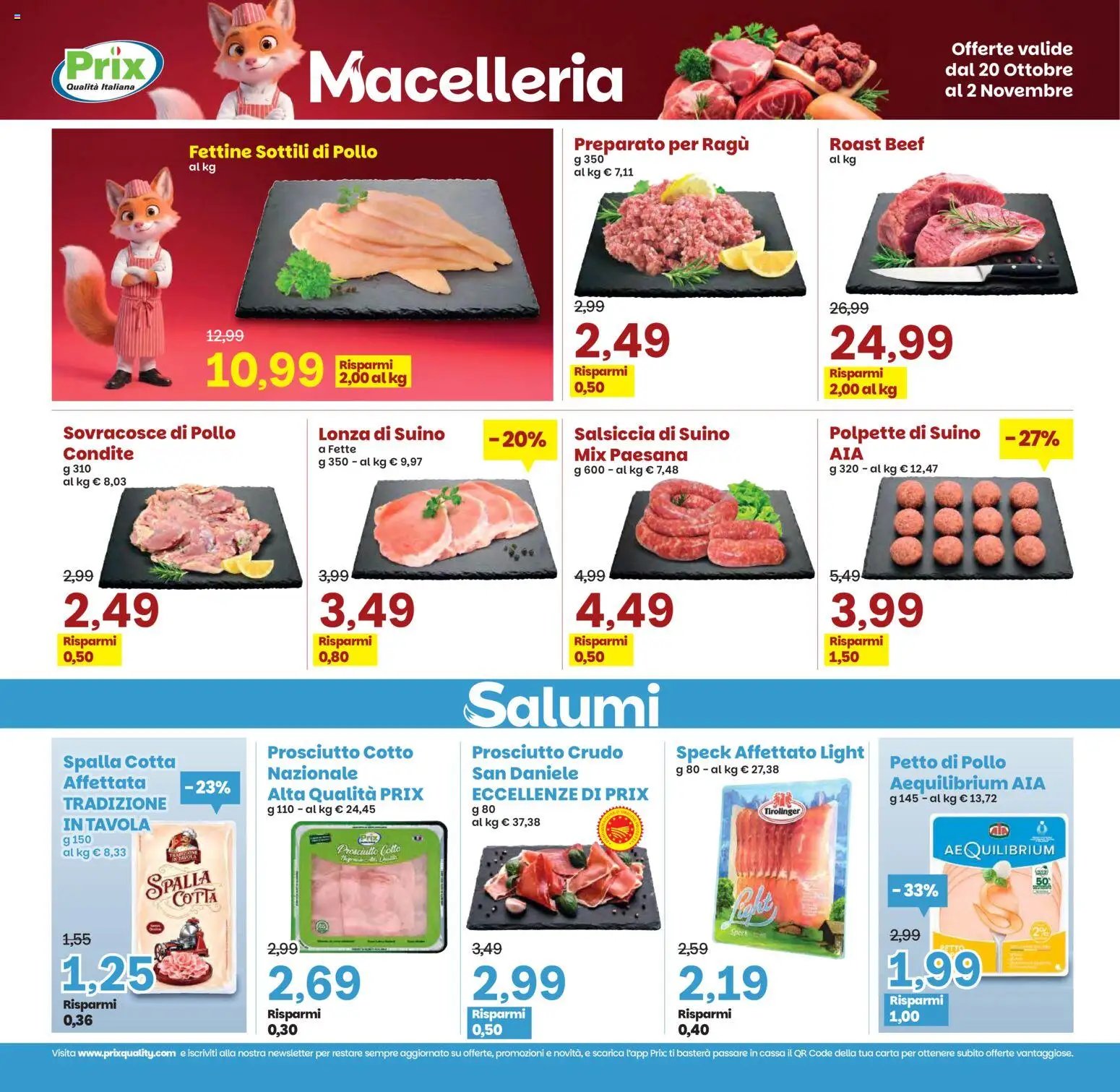 Prix volantino