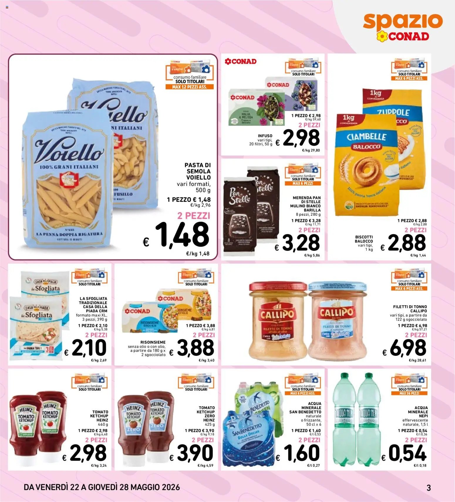 Spazio Conad volantino Extra Convenienza