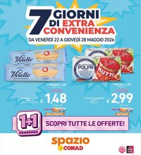 Spazio Conad volantino Extra Convenienza