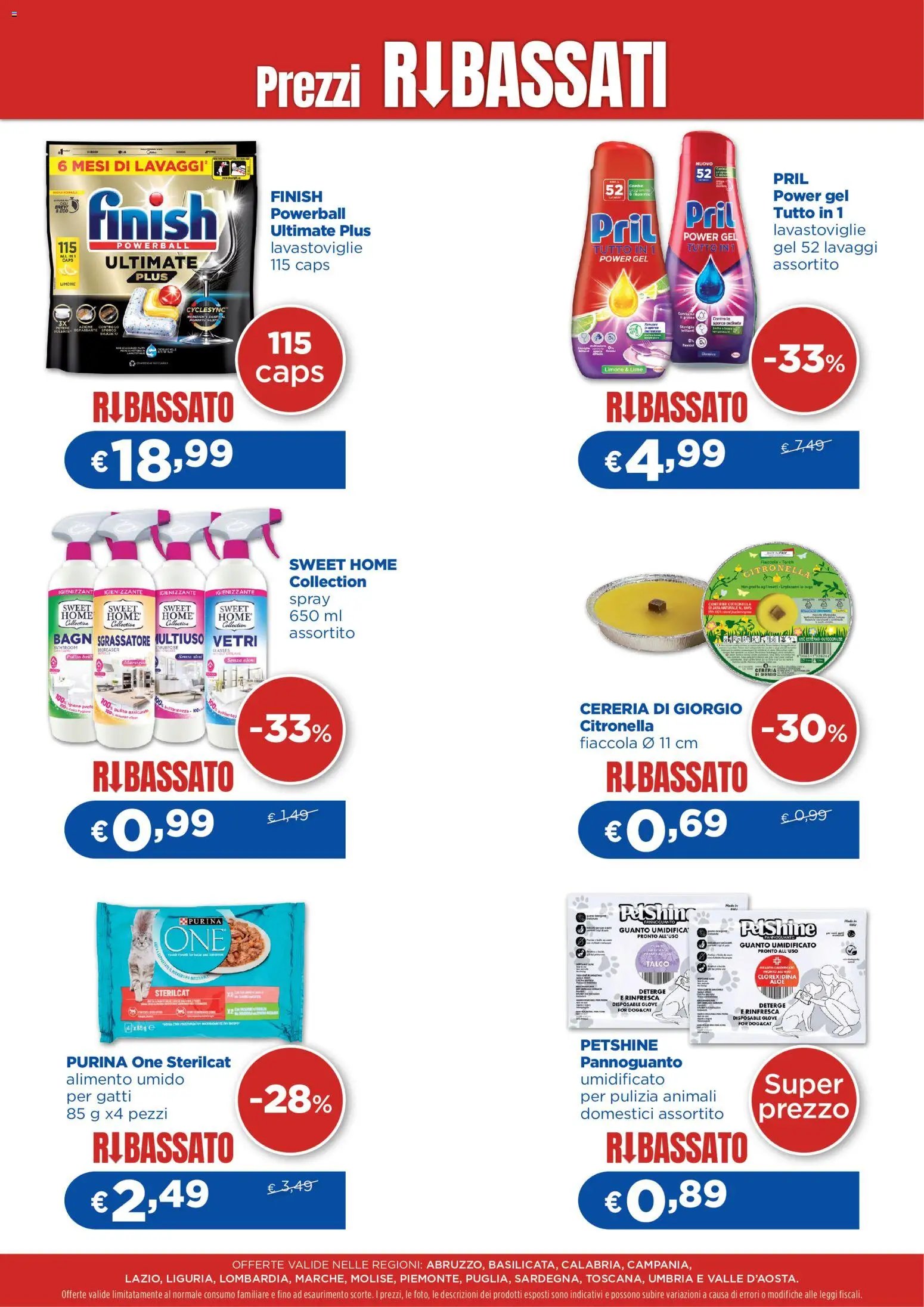 Acqua e Sapone volantino Prezzi Ribassati 3-2026 Cesar Spa