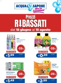 Acqua e Sapone volantino Prezzi Ribassati 3-2026 Cesar Spa