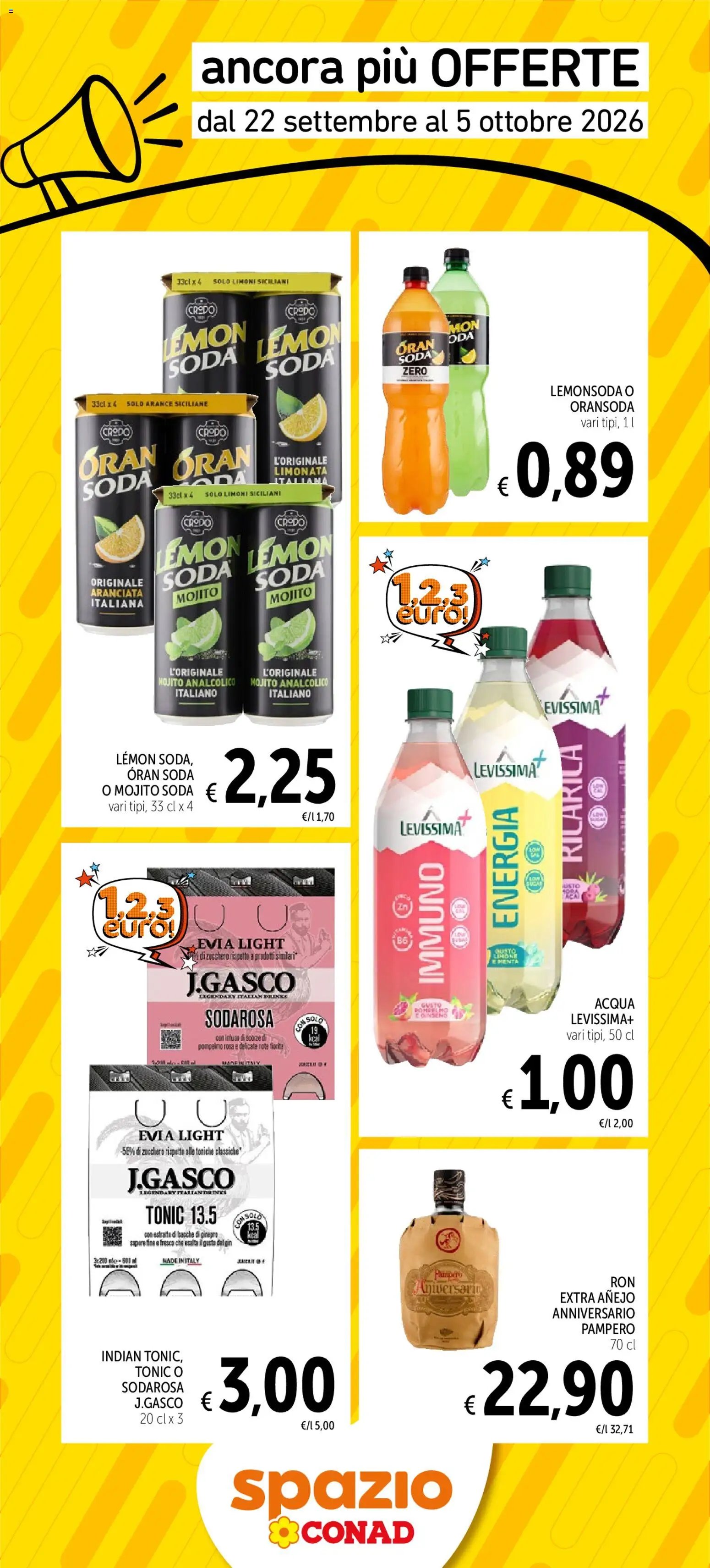 Spazio Conad volantino Ancora più offerte