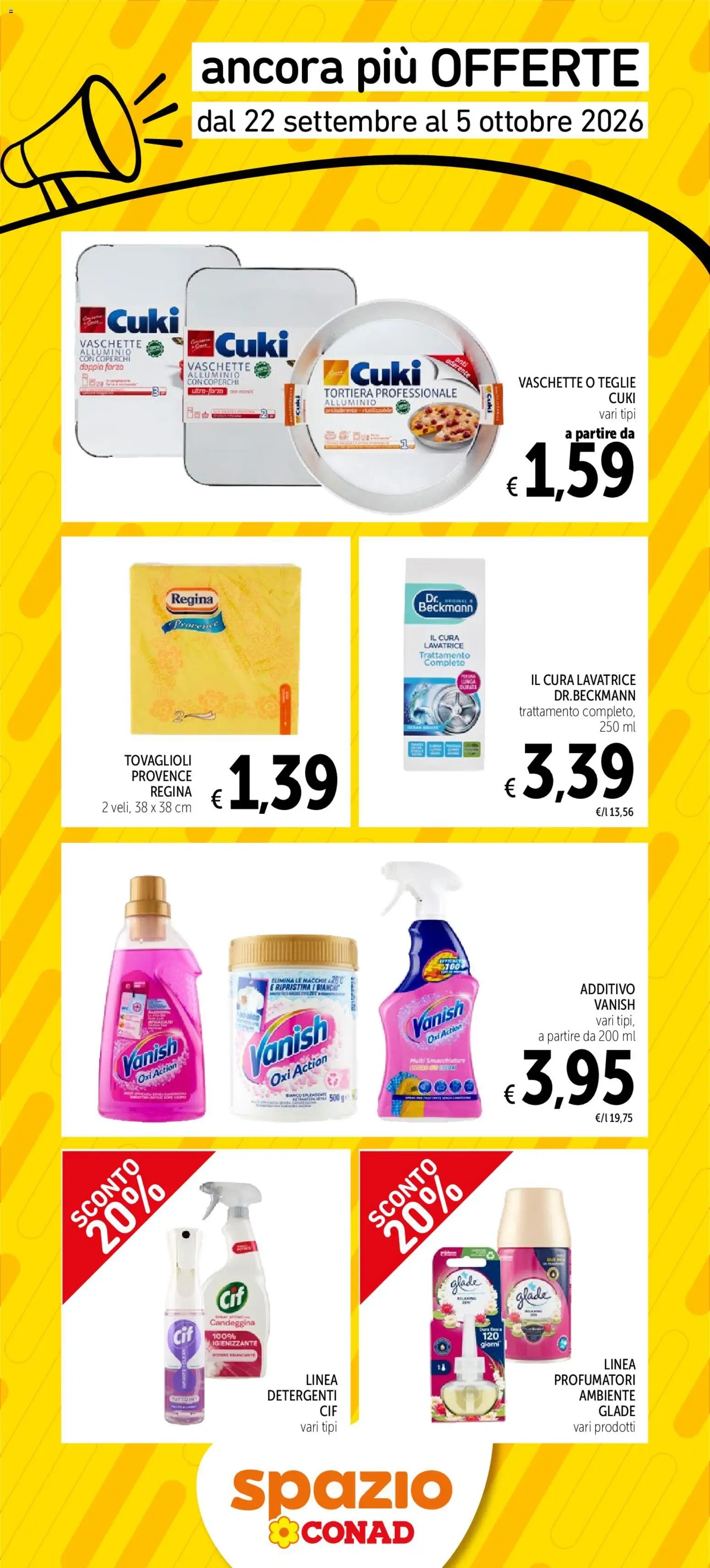 Spazio Conad volantino Ancora più offerte