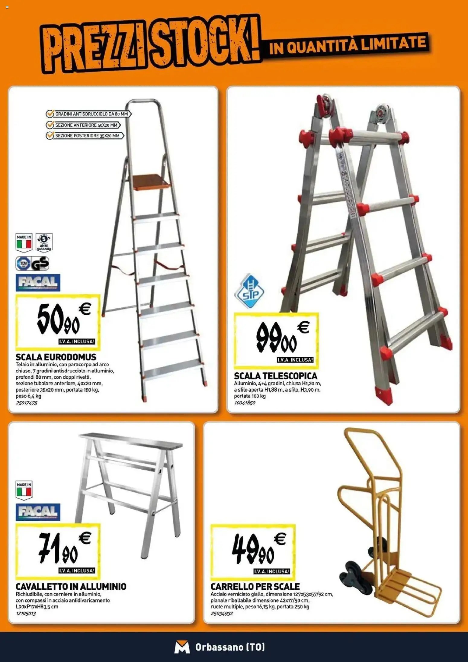 TECNOMAT - Straordinari prezzi stock!