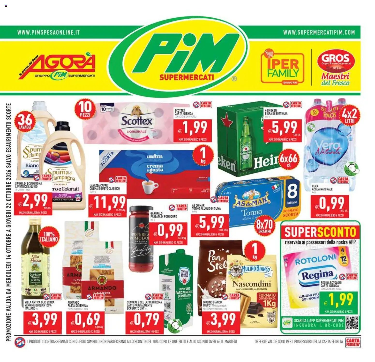 PIM Supermercati volantino