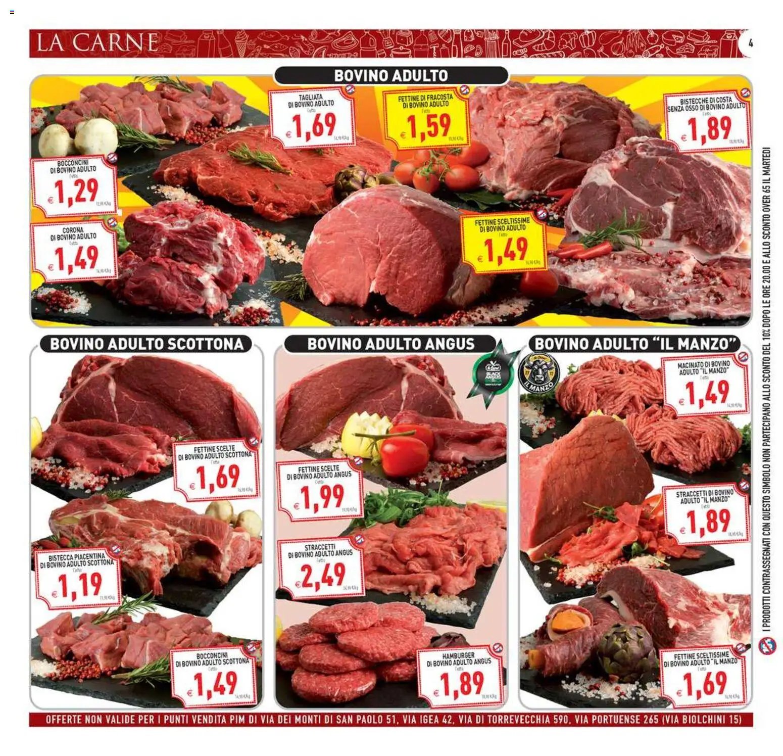 PIM Supermercati volantino