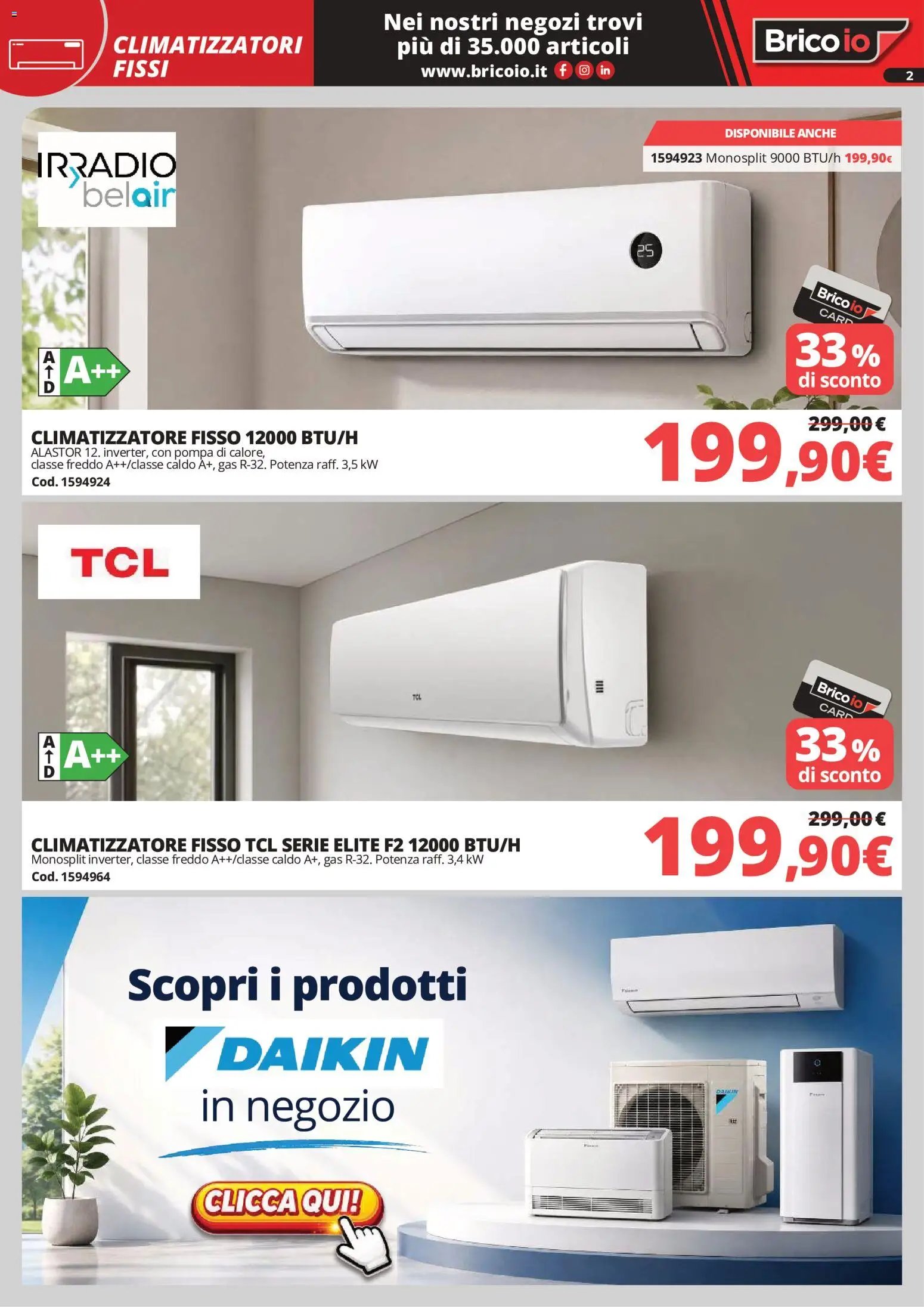Brico io volantino Refrigerazione