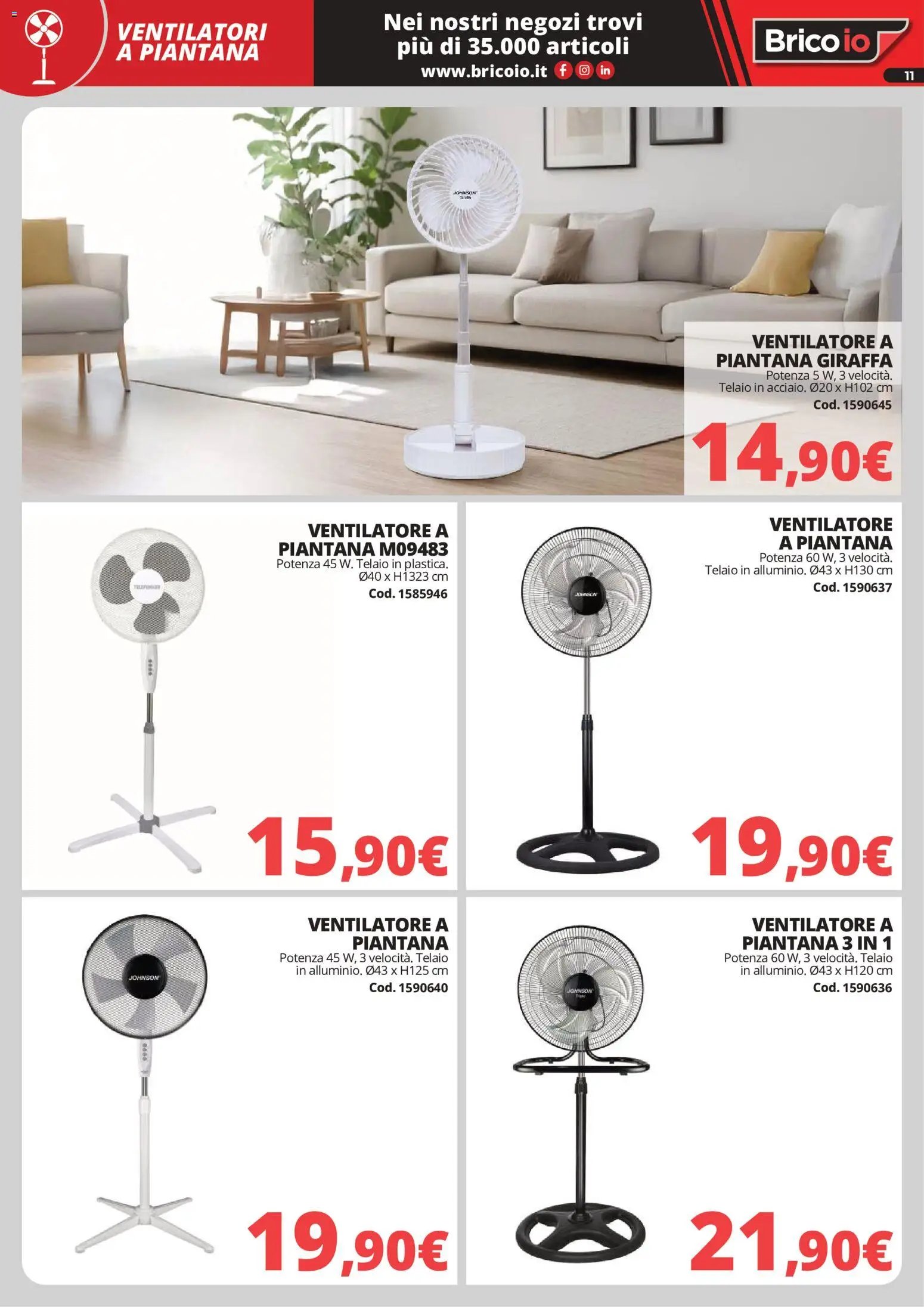 Brico io volantino Refrigerazione