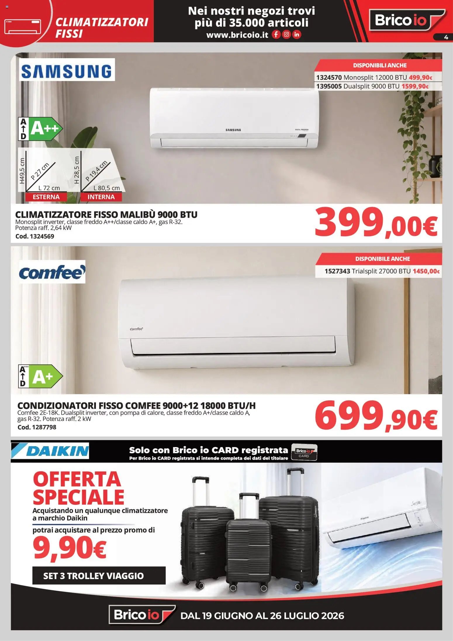 Brico io volantino Refrigerazione