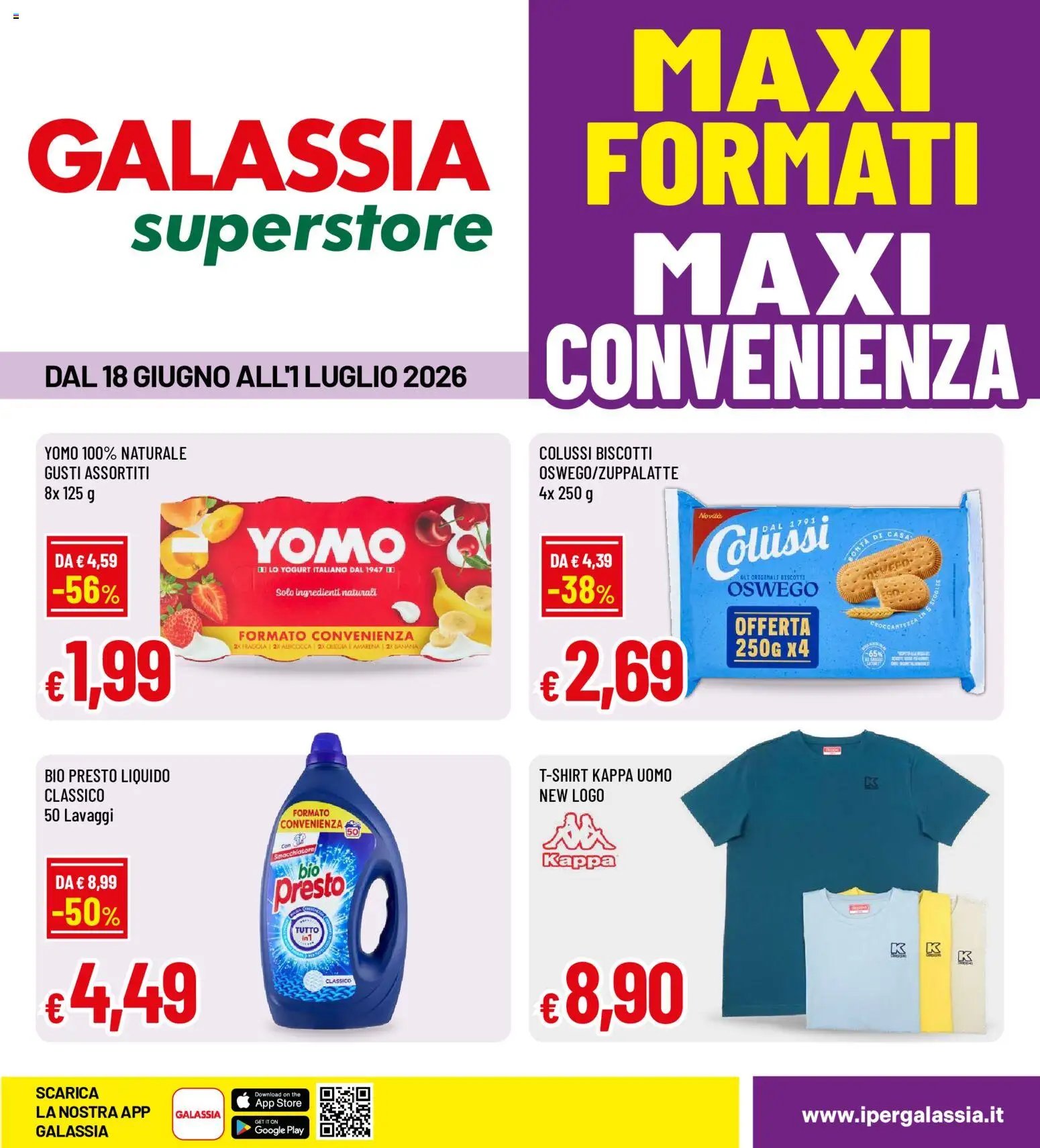 Galassia volantino Superstore