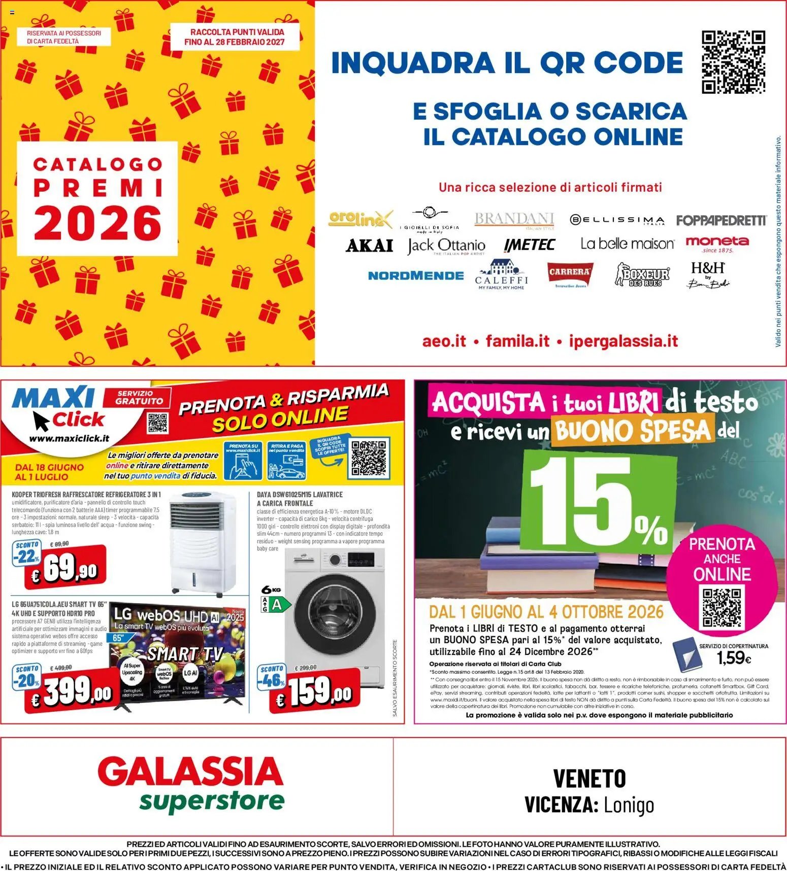 Galassia volantino Superstore