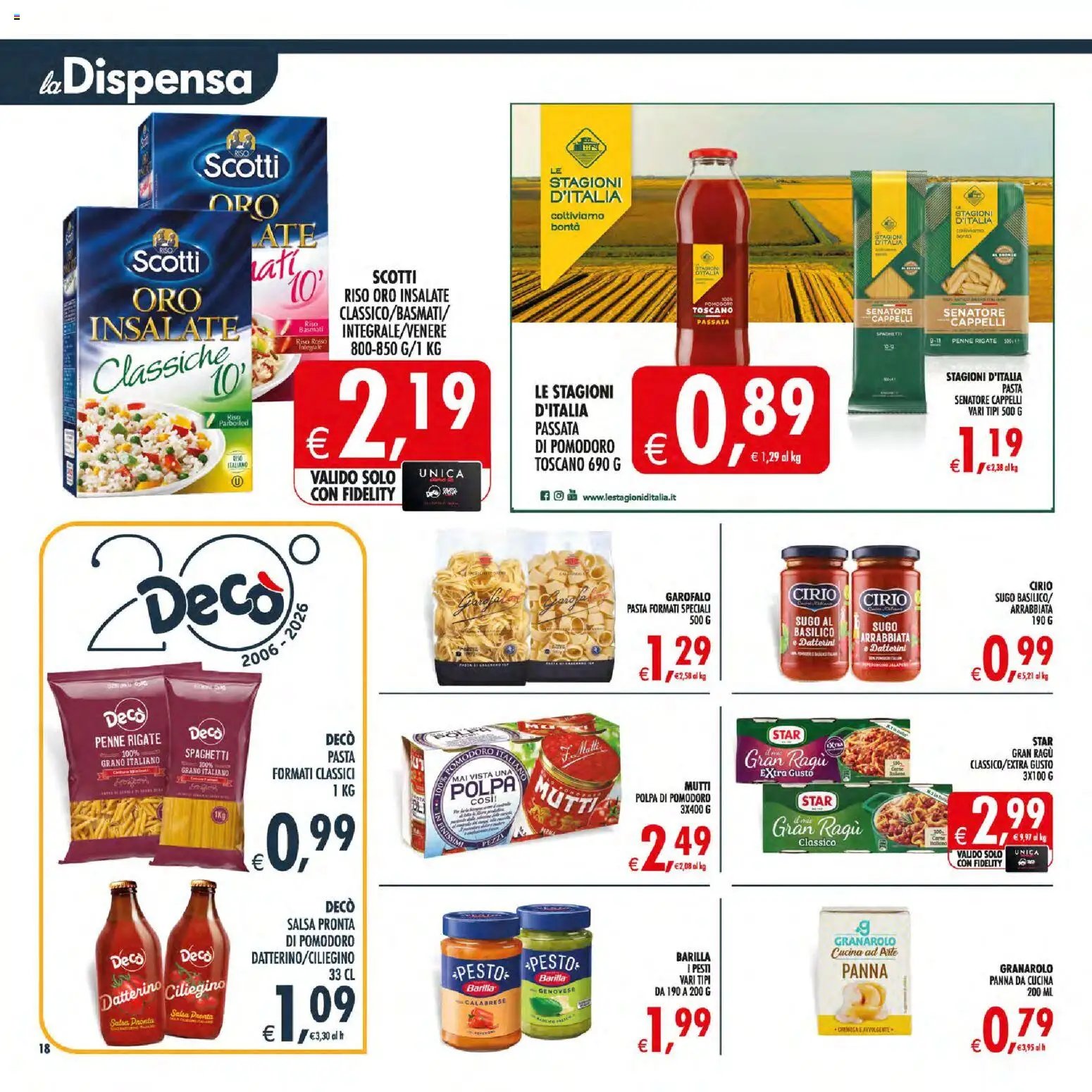 Decò volantino Maxistore, Supermercati, Local Sicilia