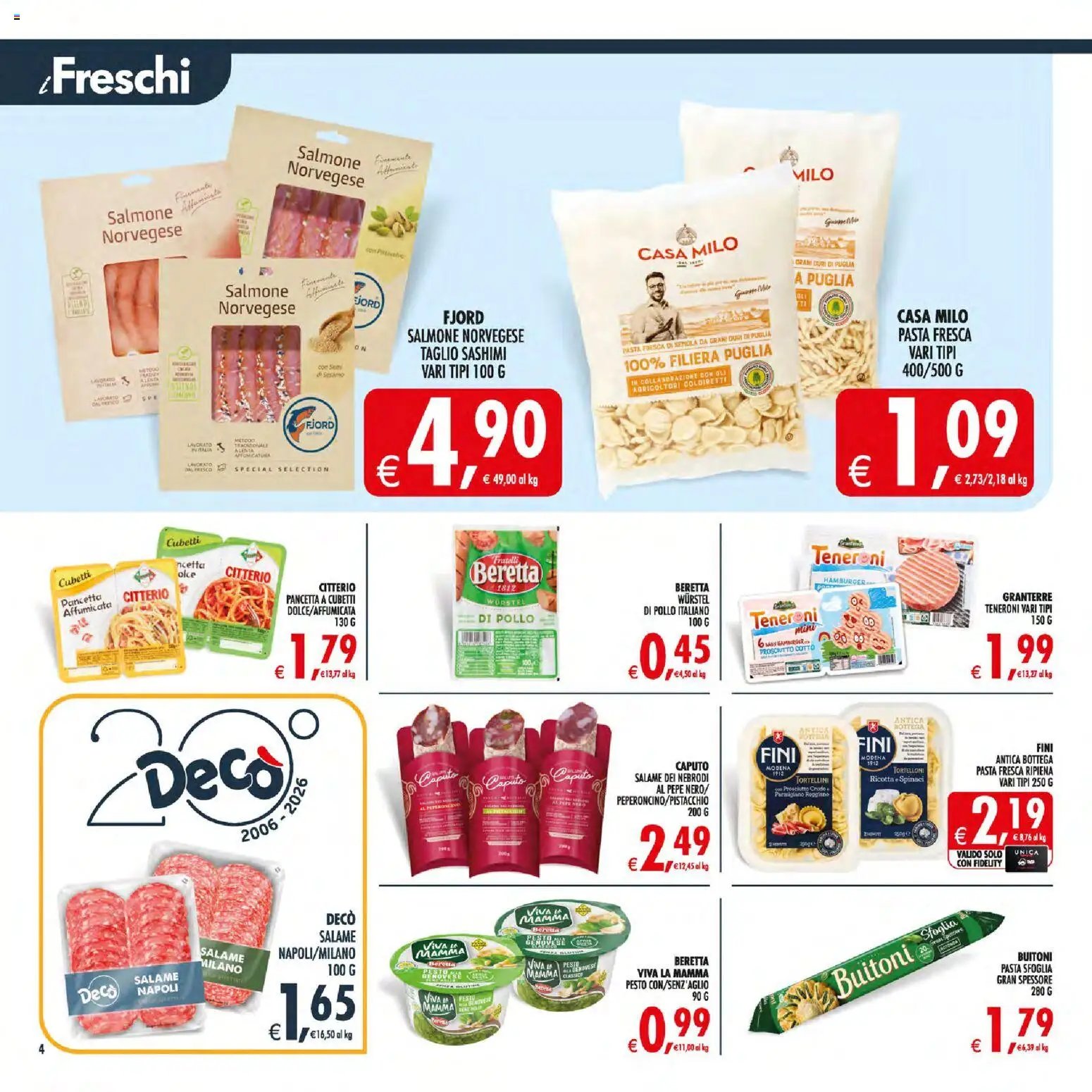 Decò volantino Maxistore, Supermercati, Local Sicilia