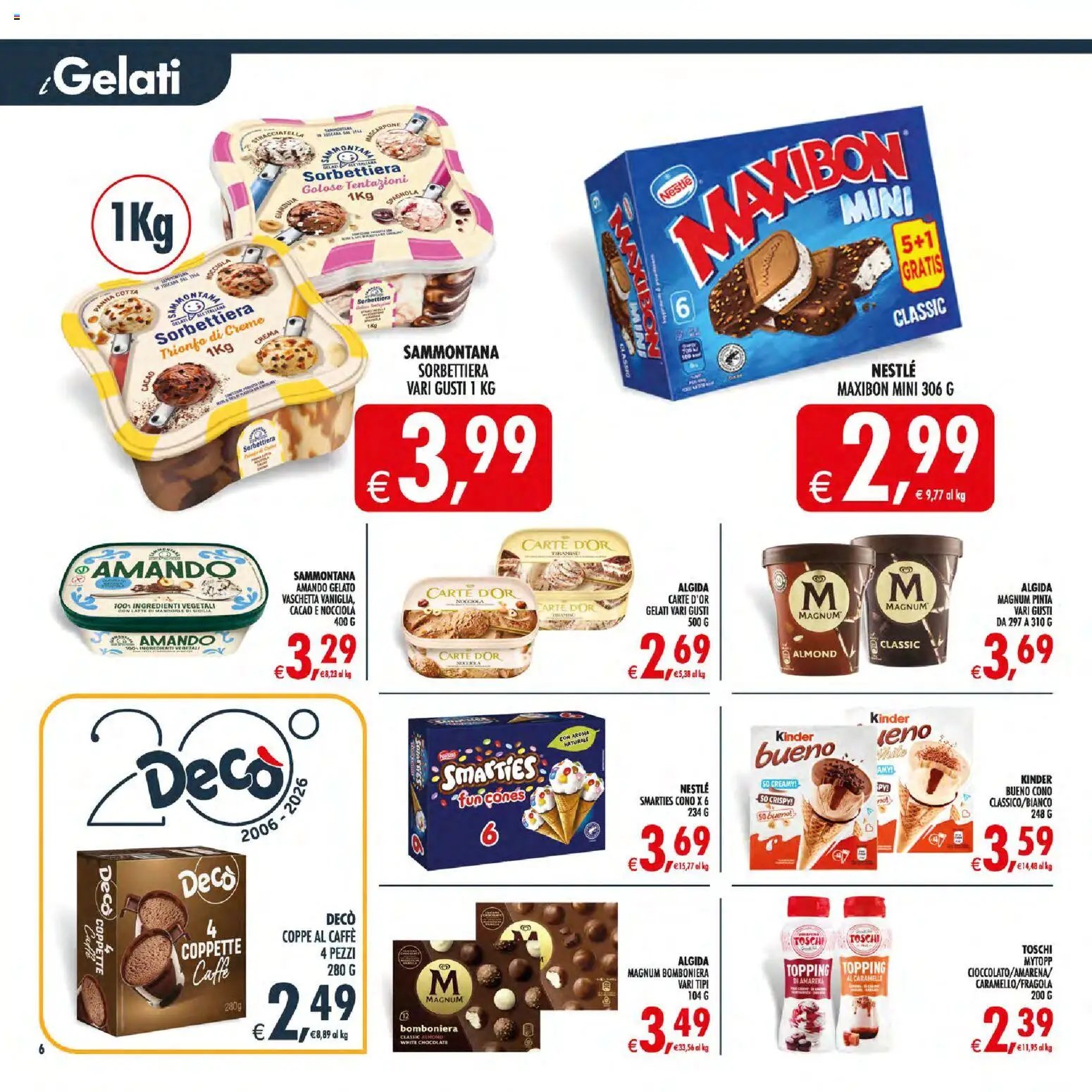 Decò volantino Maxistore, Supermercati, Local Sicilia