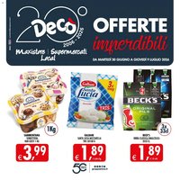 Decò volantino Maxistore, Supermercati, Local Sicilia