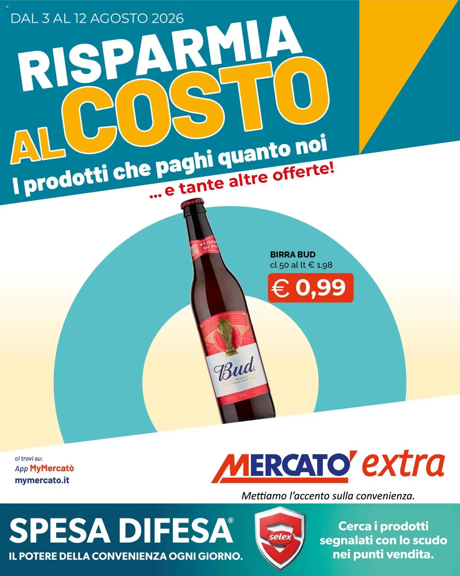 Mercatò volantino Extra