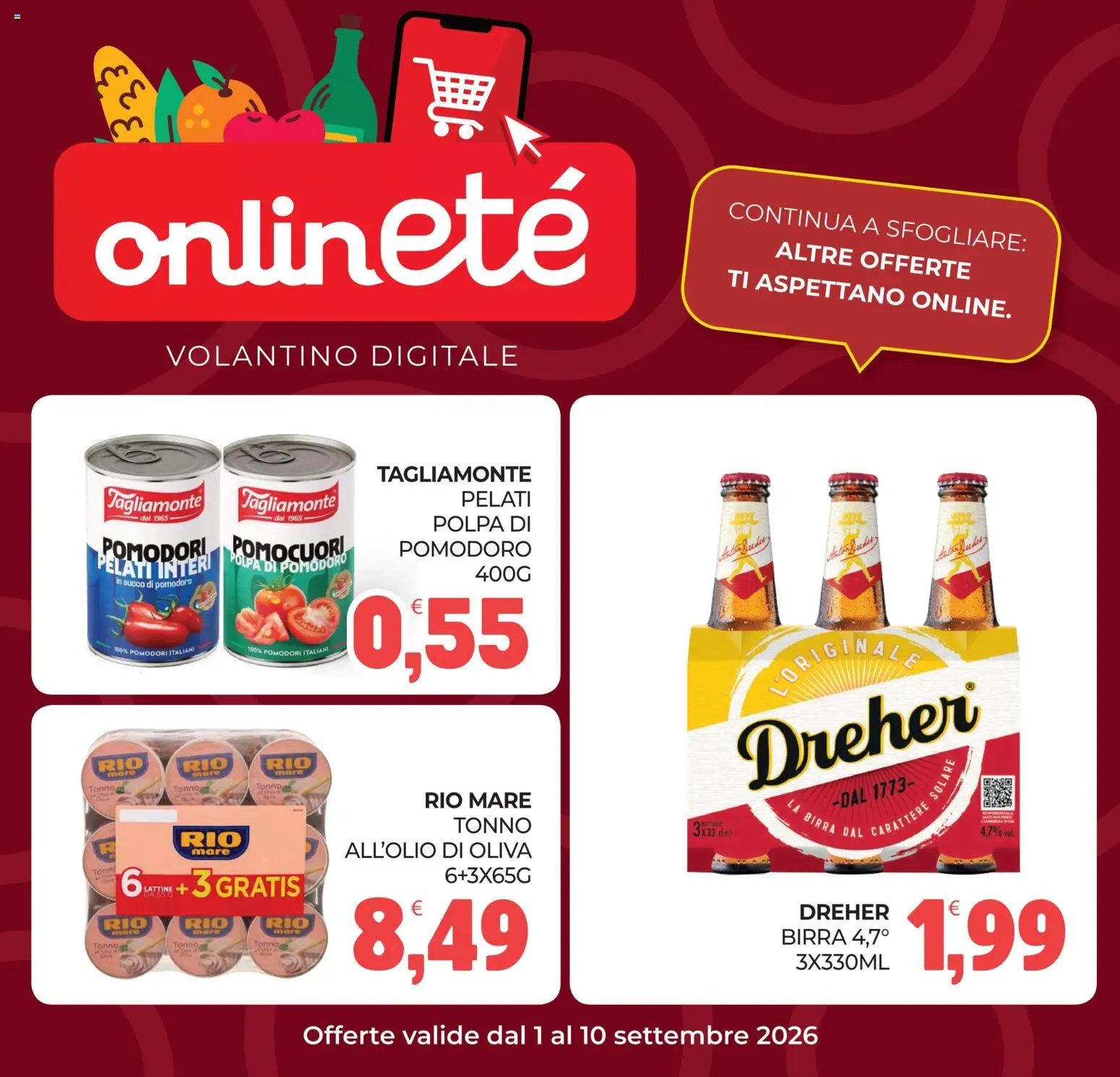 Eté volantino Prime