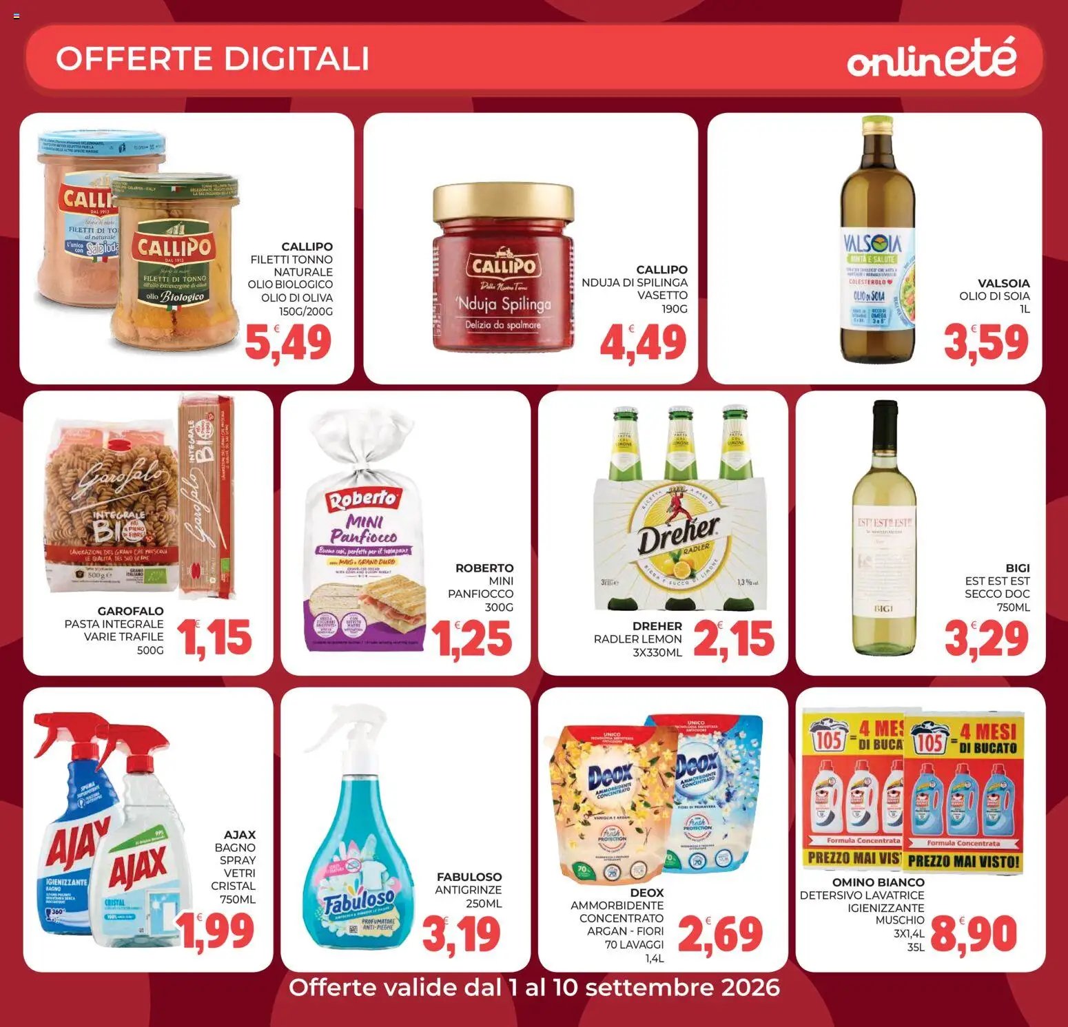 Eté volantino Prime