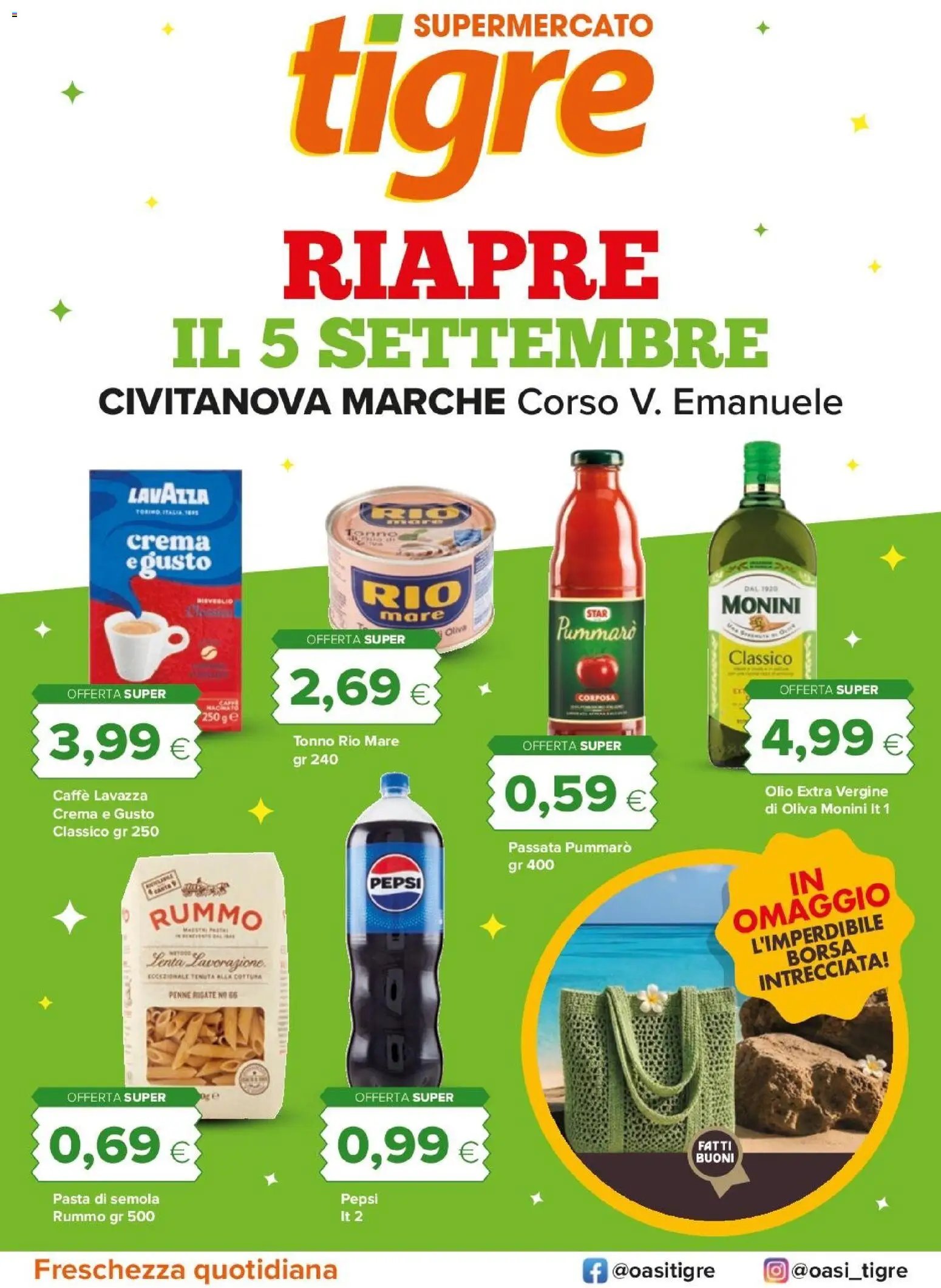 Tigre volantino Civitanova Marche