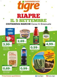Tigre volantino Civitanova Marche