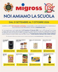 Migross volantino Noi Amiamo la Scuola
