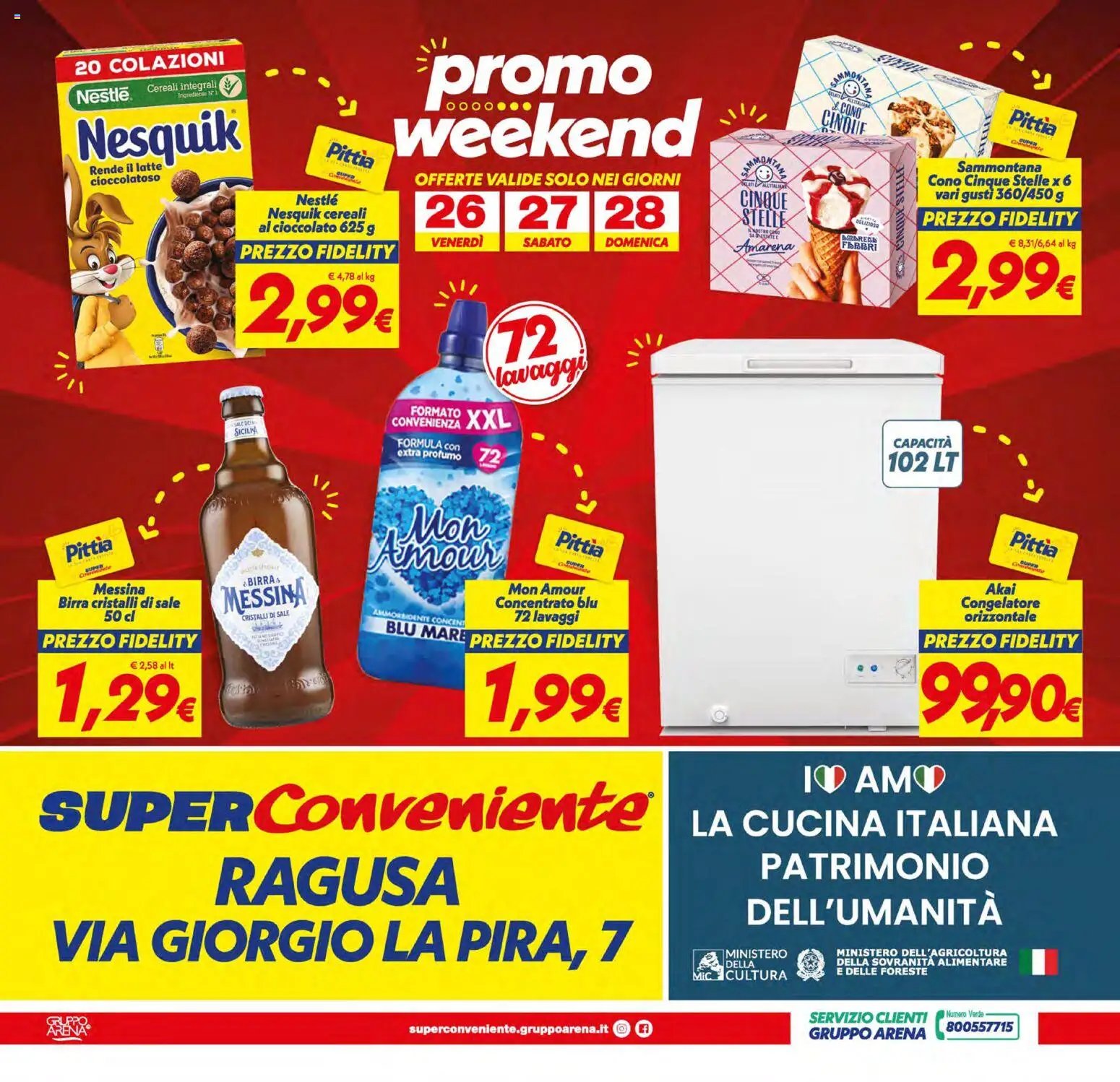 SuperConveniente volantino Ragusa