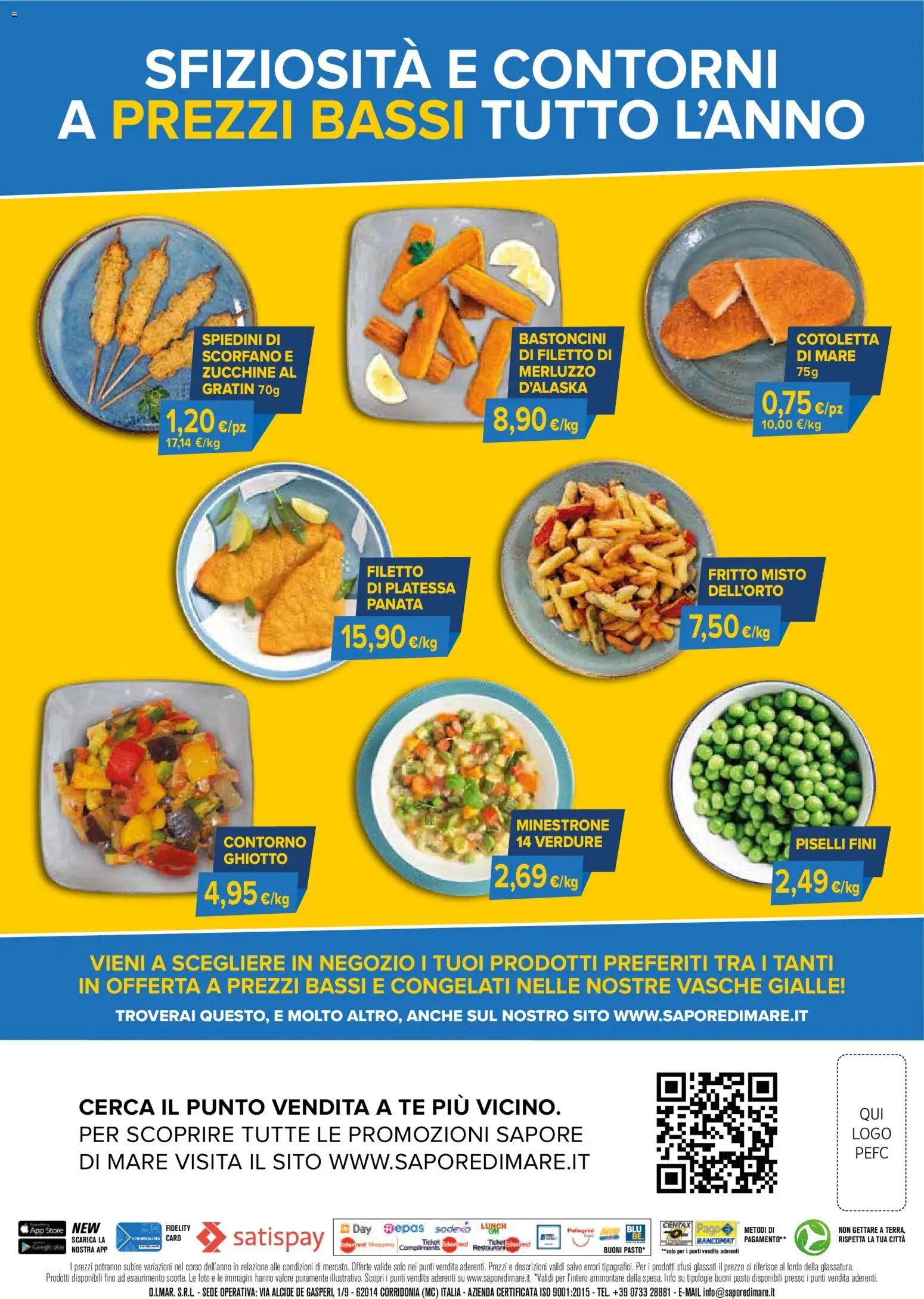 Sapore di mare volantino