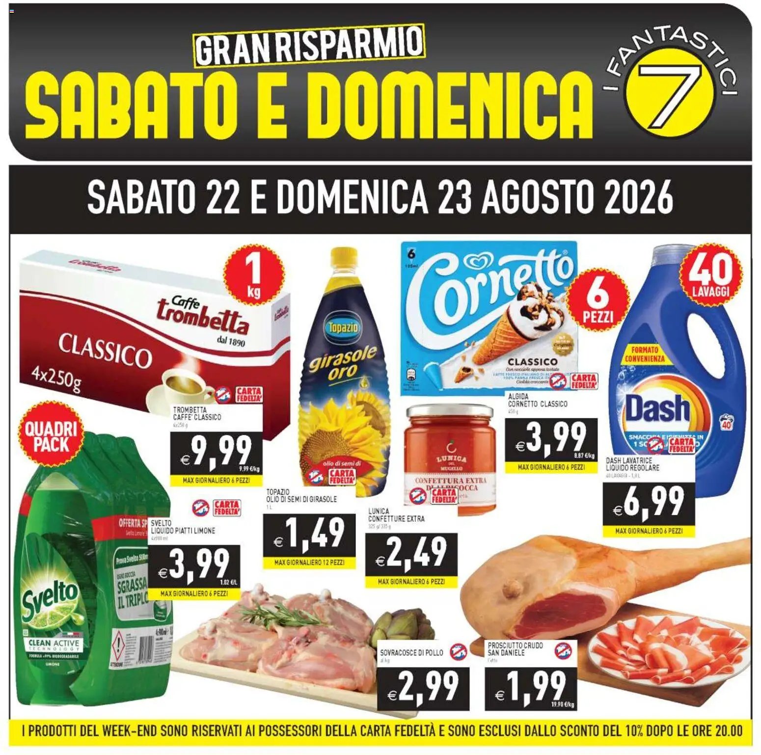PIM Supermercati volantino Weekend