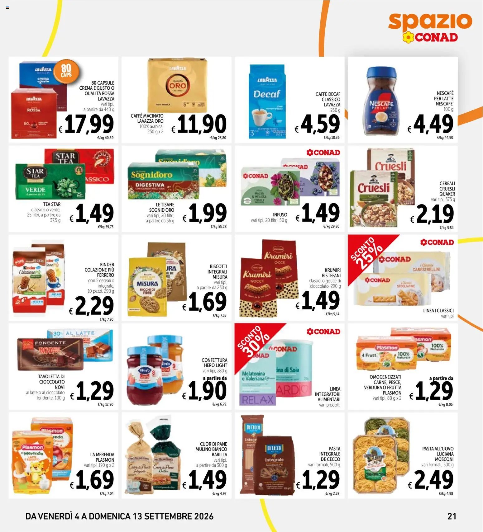 Spazio Conad volantino